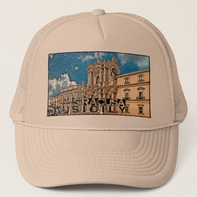 Siracusa Trucker Hat (Front)