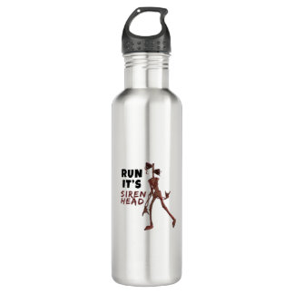 Siren head stainless steel water bottle