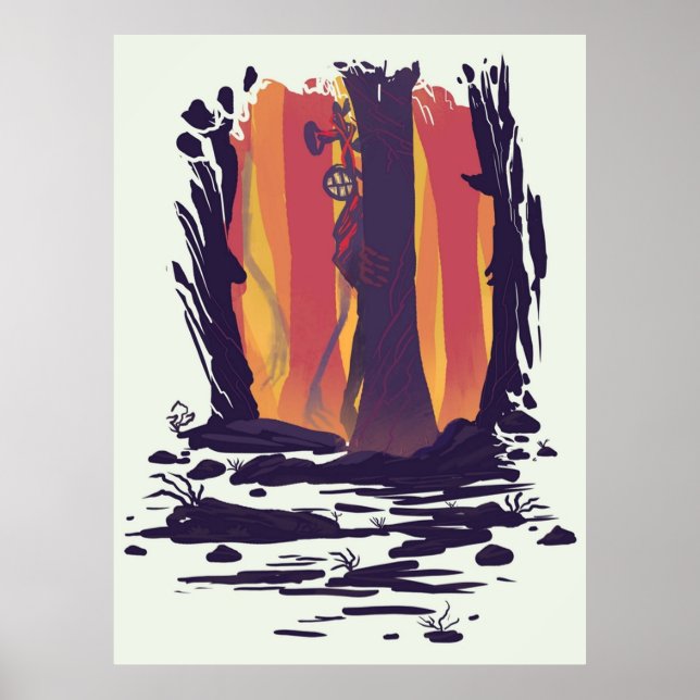 Siren Head Stalk Poster (Front)