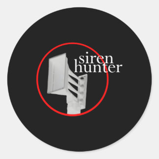 Siren Hunter Tornado Siren Classic Round Sticker