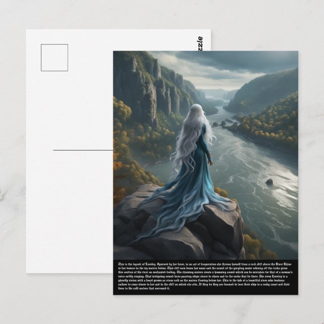 Siren Loreley Postcard (Front/Back)