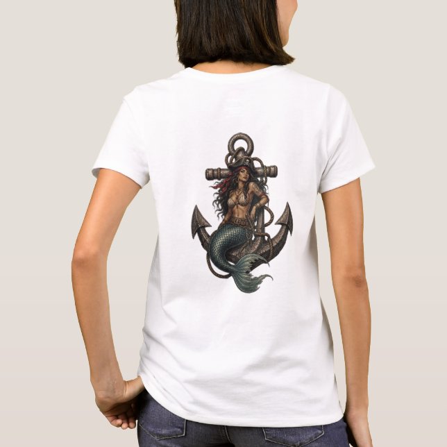 Siren of the Anchor T-Shirt (Back)