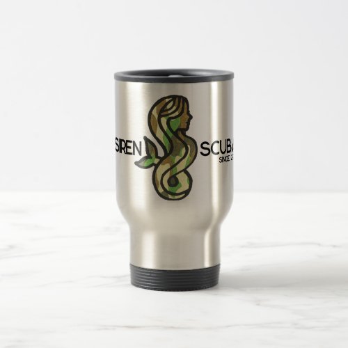 SIREN SCUBA _ Green Camo Transport Mug