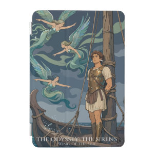 Siren Song Over Stormy Seas iPad Mini Cover