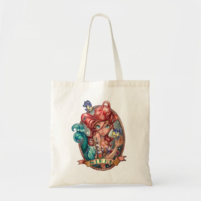 SIREN  Tote Canvas Bags