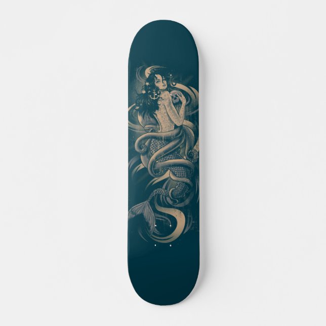 Sirena Skateboard Deck (Front)