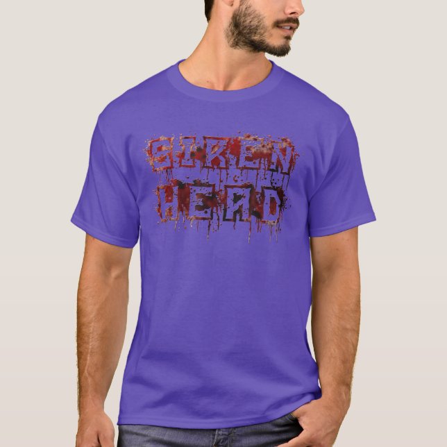 Sirenhead Siren Head Creepy Horror Character Are y T-Shirt (Front)