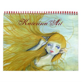 Sirens 2015 Fantasy Art Calendar by Katerina Art