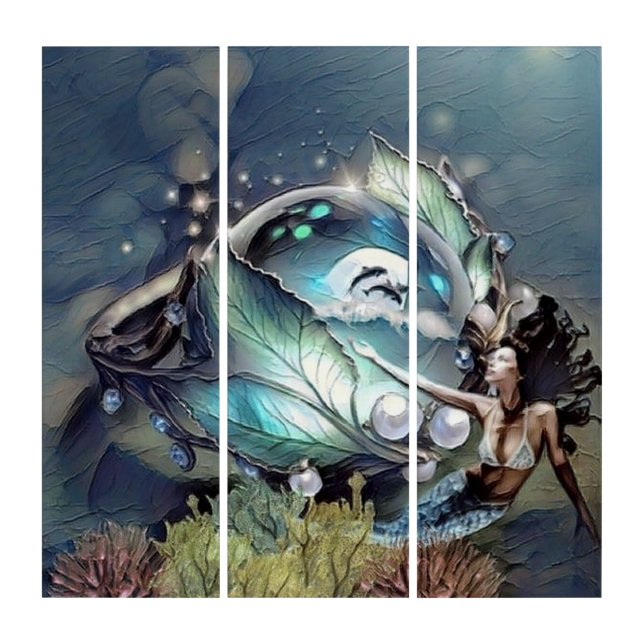 Siren's fantasy triptych (Front)