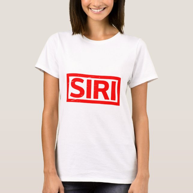 Siri Stamp T-Shirt (Front)