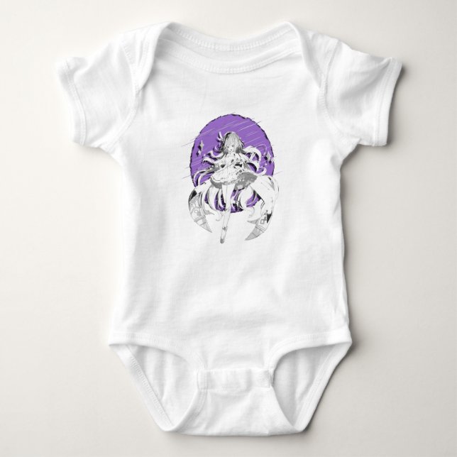 Sirin - Honkai Impact   Baby Bodysuit (Front)