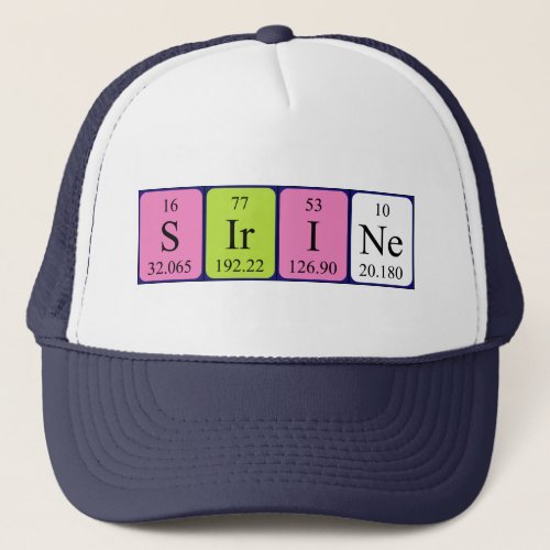 Sirine periodic table name hat