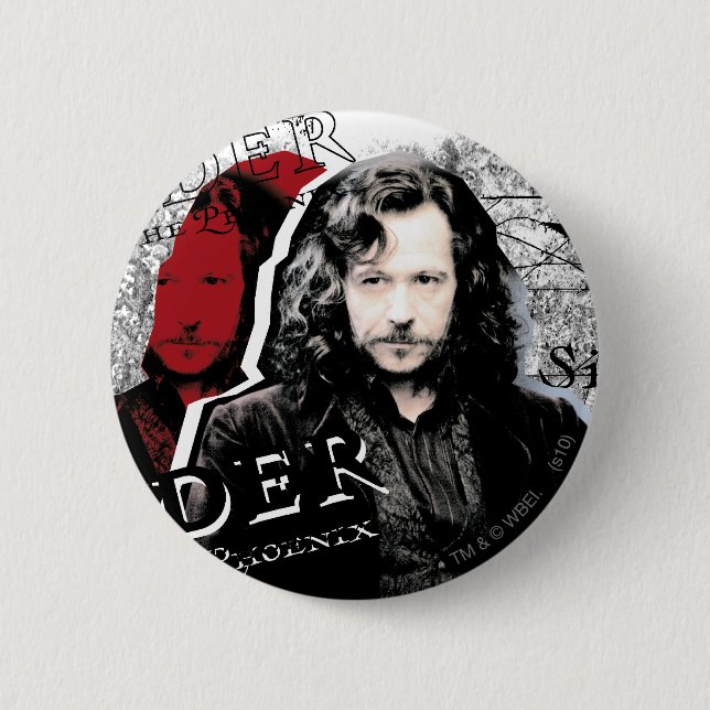 Sirius Black Button (Front)
