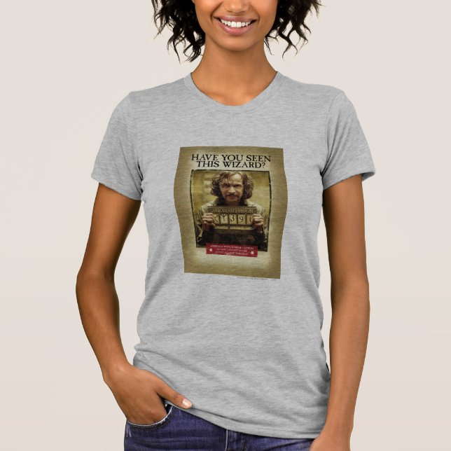 Sirius Black Wanted Poster T-Shirt (Front)