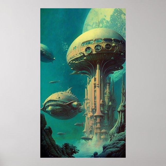 Sirius Station - (42x24in Extra Long) Poster (Front)