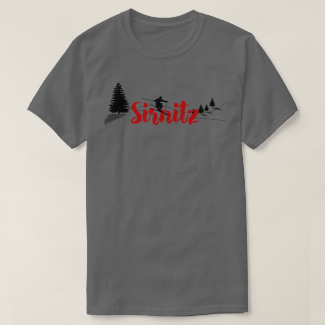 Sirnitz Ski Long T-Shirt (Design Front)