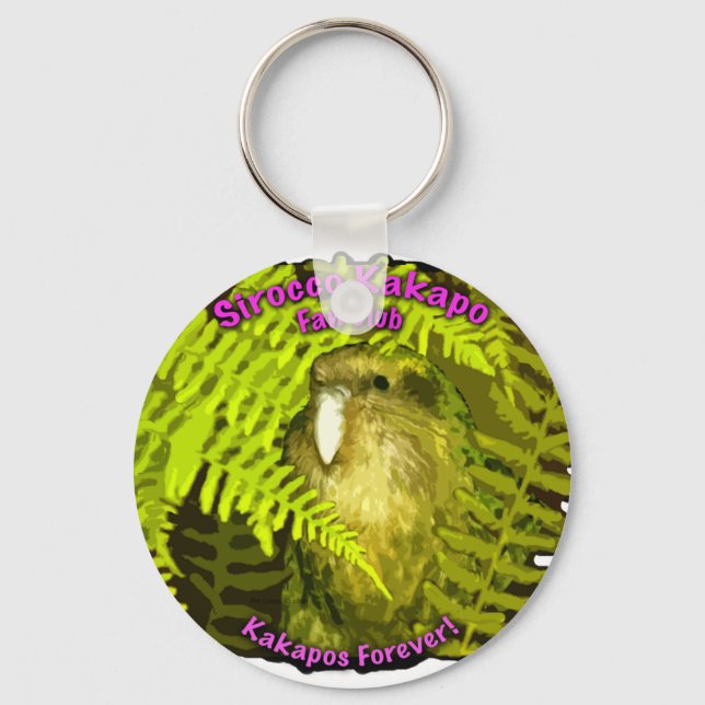 Sirocco in the Ferns Keychain (Front)