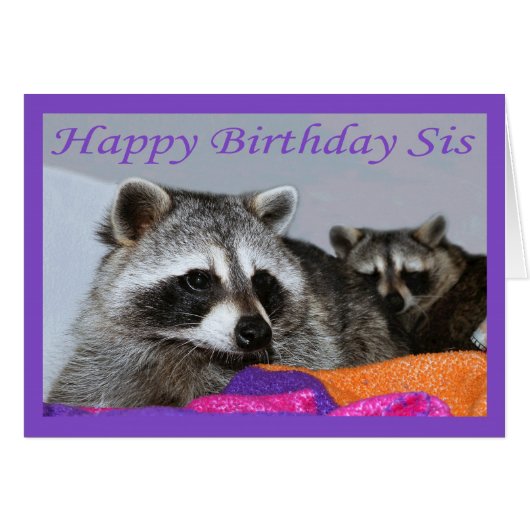 sis birth cards (Front Horizontal)