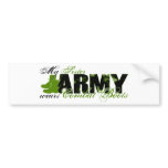 Sis Combat Boots - ARMY Bumper Sticker
