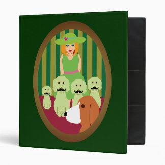 Sis & P and the Mustached Dogs of Mystery Binder