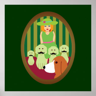 Sis & P and the Mustached Dogs of Mystery Poster