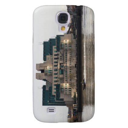 SIS Secret Service Building London And Rib Boat Galaxy S4 Cover