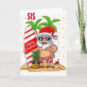 **SIS** TIME TO SPREAD COOL HOLIDAY CHEER  CARD