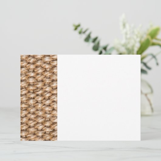 Sisal carpet pattern (Standing Front)