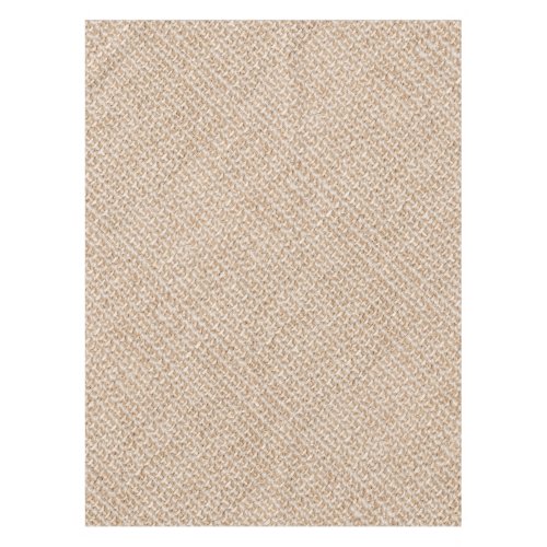 Sisal carpet pattern tablecloth