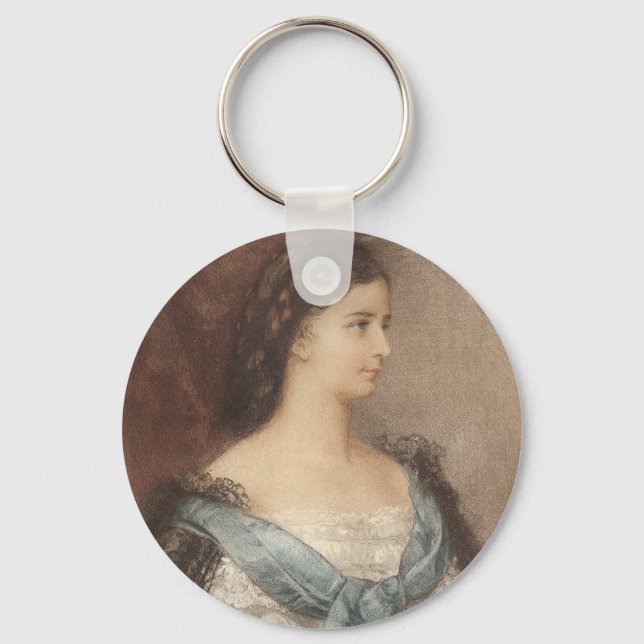 Sisi - Elisabeth of Bavaria - Empress of Austria Keychain (Front)