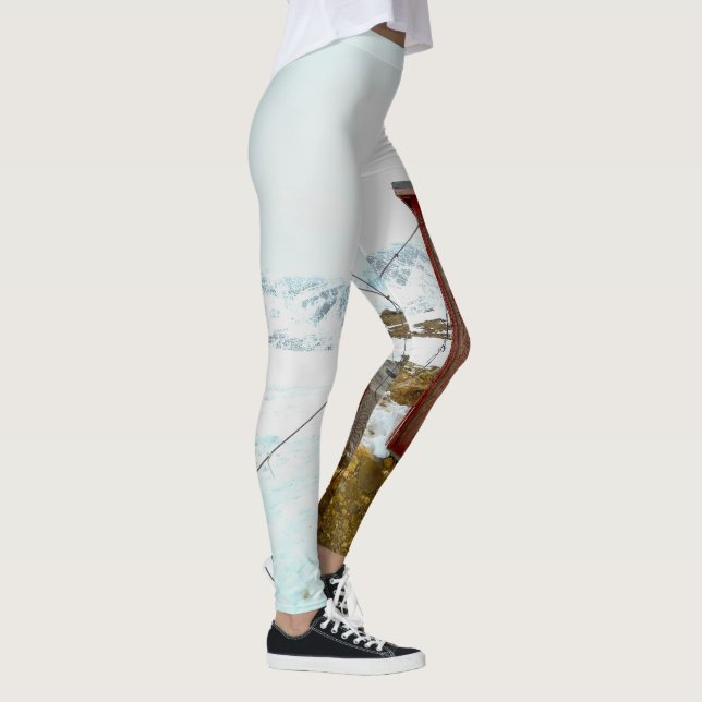 Sisimiut Greenland Outback Back Country Fjord  Leggings (Right)
