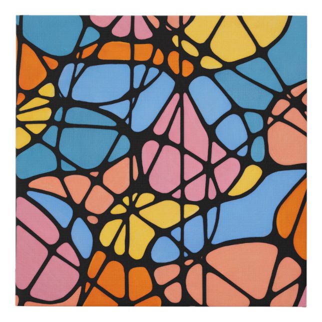 Sisiter Butterfly Faux Canvas Print (Front)