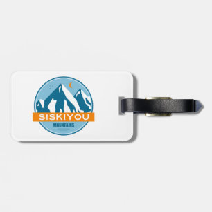 Siskiyou Mountains California Luggage Tag
