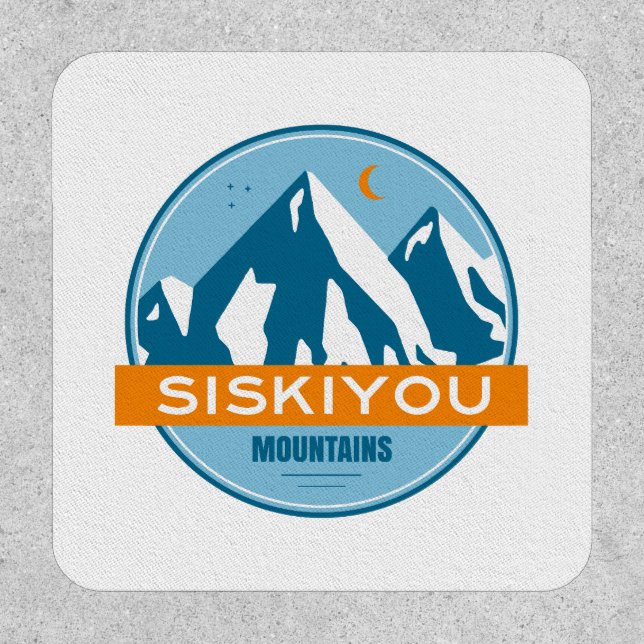 Siskiyou Mountains California Patch (Front)