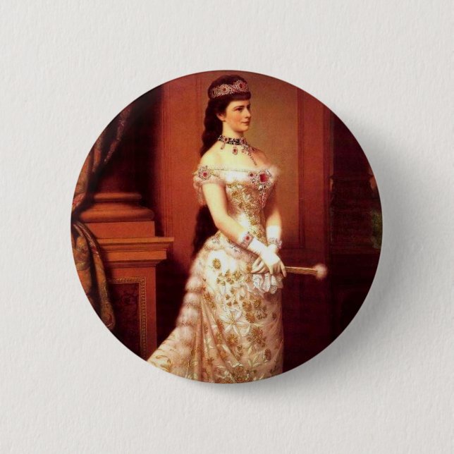 Sissi Pinback Button (Front)
