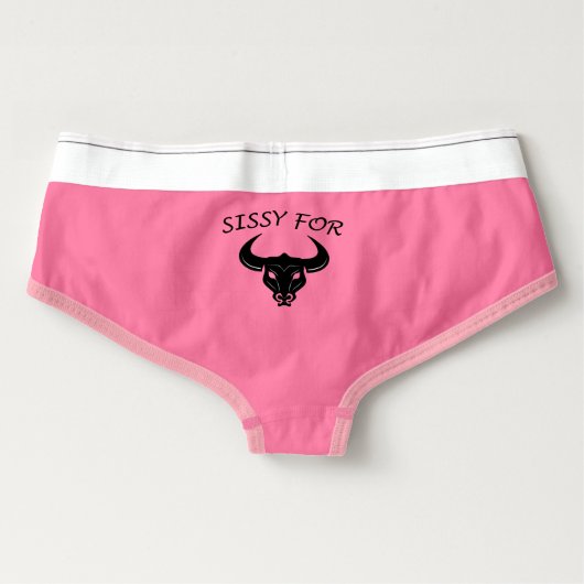 Sissy for Black Bulls Briefs (Back)