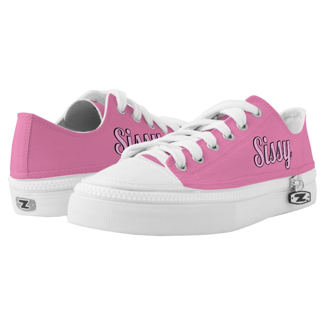 Sissy LowTop Sneakers Zazzle