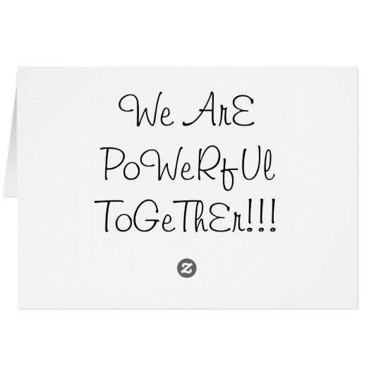Sistahhood and We are powerful together (Back Horizontal)