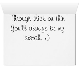 Sistahhood and We are powerful together Cards