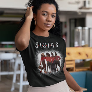 Sistas Black Woman Together Black Girl Magic T-Shirt