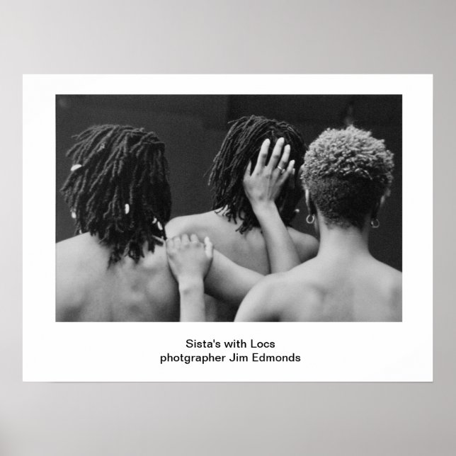 sista's with locs poster (Front)