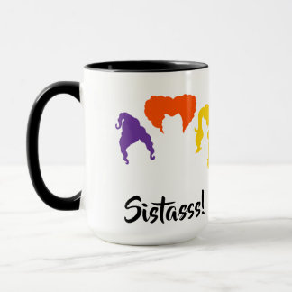 Sistasss! Hocus Pocus Themed Fall Coffee Mug