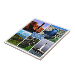SISTENG055 THE ORKNEY ISLANDS ORKNEYS, Scotland Ceramic Tile