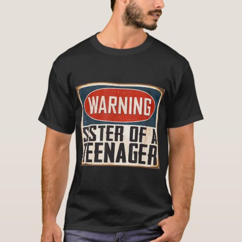 Sister 13th Birthday Matching Official nager T_Shirt
