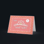Sister 18th Birthday with Crown and Gold Look Dots Card<br><div class="desc">Join in the celebration by sending birthday greetings and wishes to your beloved sister as she turns eighteen. This card is perfect for the occasion. Make her special day more special with this card that has a crown and sparkling gold look dots at the front.</div>