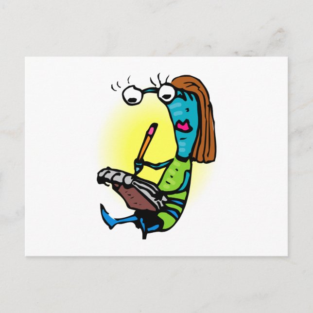 Sister Alien Writing Notes (Front)