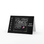 SISTER/BEST FRIEND-BEST BIRTHDAY EVER CARD SISTER/BEST FRIEND-BEST BIRTHDAY EVER CARD