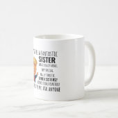 Sister Best Gift Coffee Mug (Front Right)