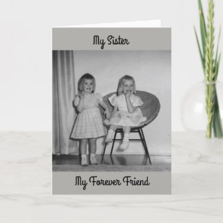 Sister Birthday Card