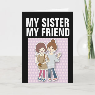SISTER BIRTHDAY LOVE YOU GREETING CARDS